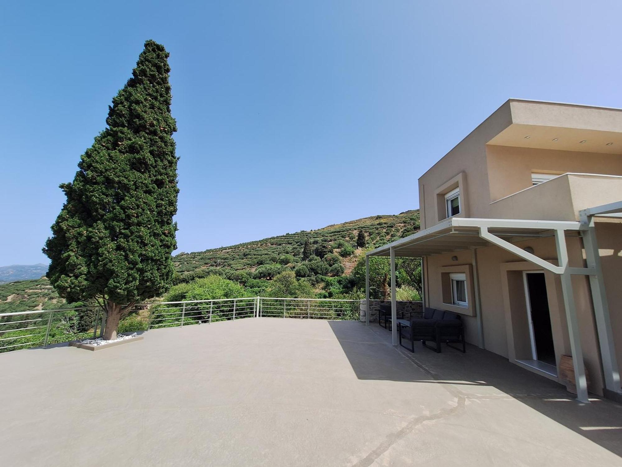 Villa Irini - Cretan Luxury Villa With Amazing View Paraspori  Eksteriør bilde