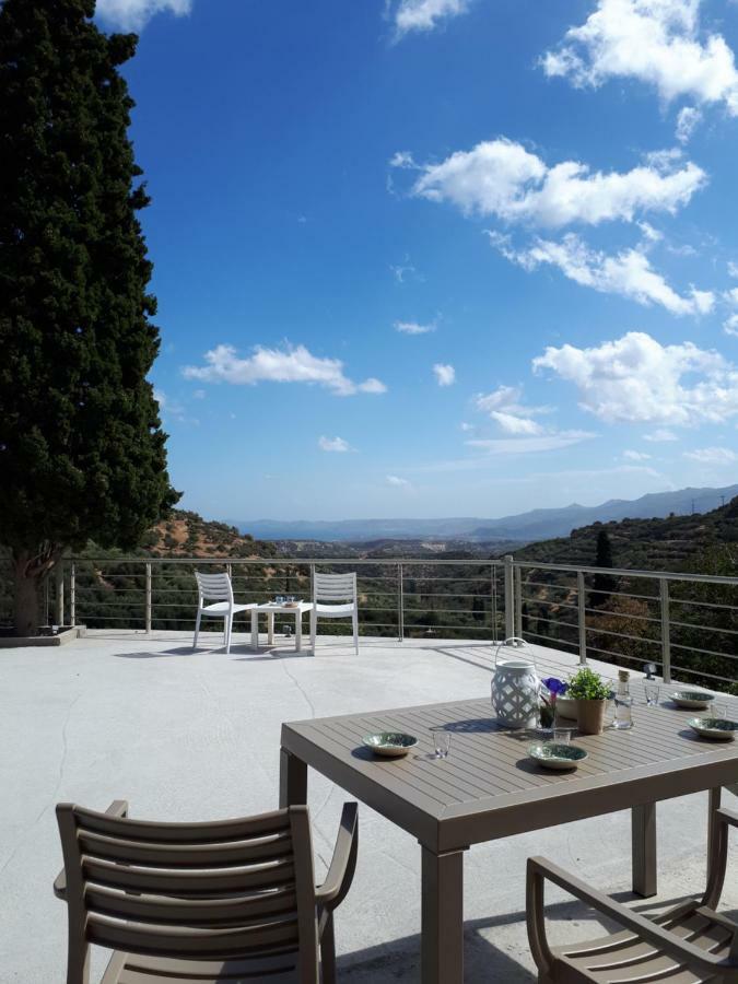 Villa Irini - Cretan Luxury Villa With Amazing View Paraspori  Eksteriør bilde