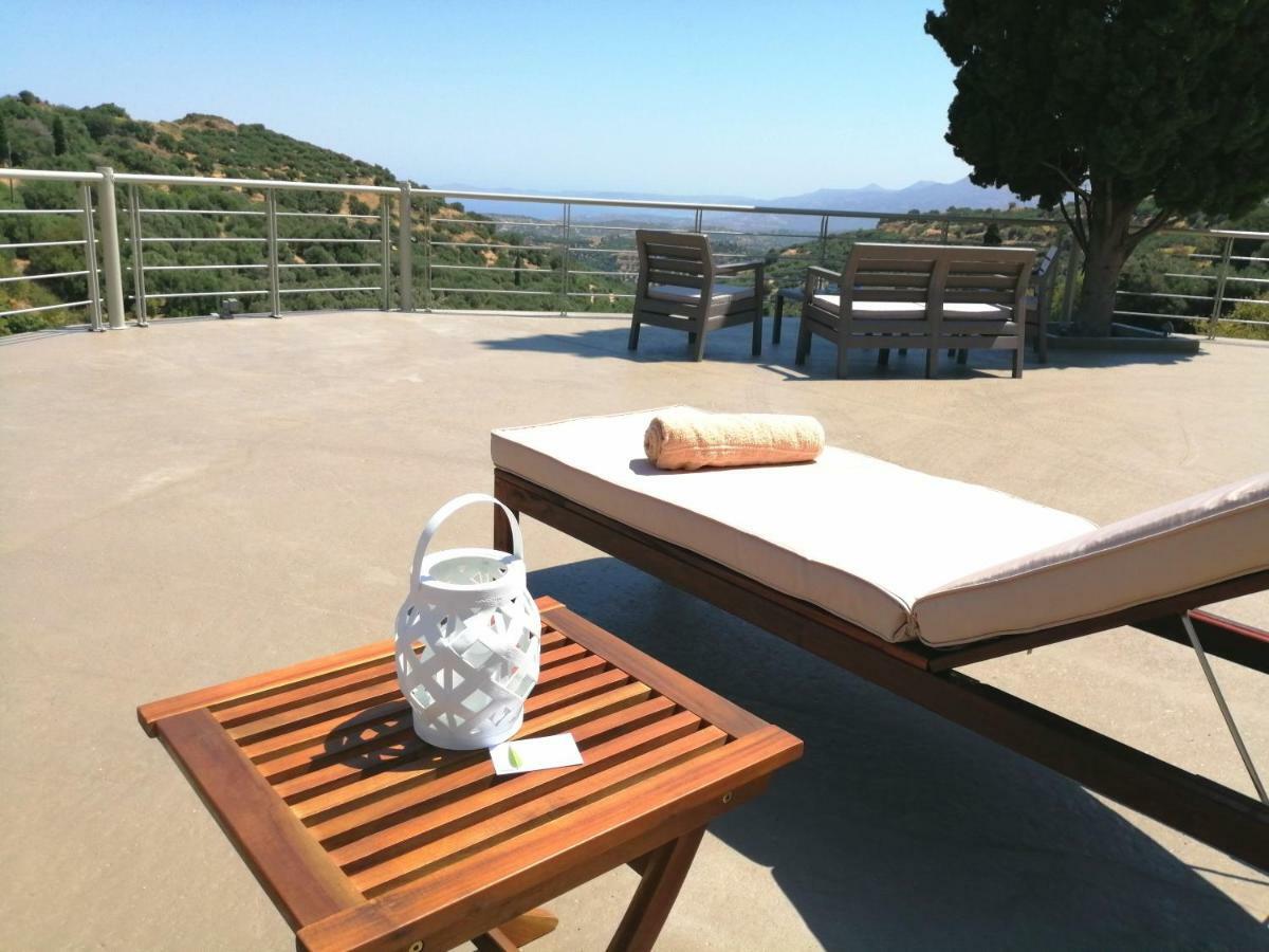 Villa Irini - Cretan Luxury Villa With Amazing View Paraspori  Eksteriør bilde