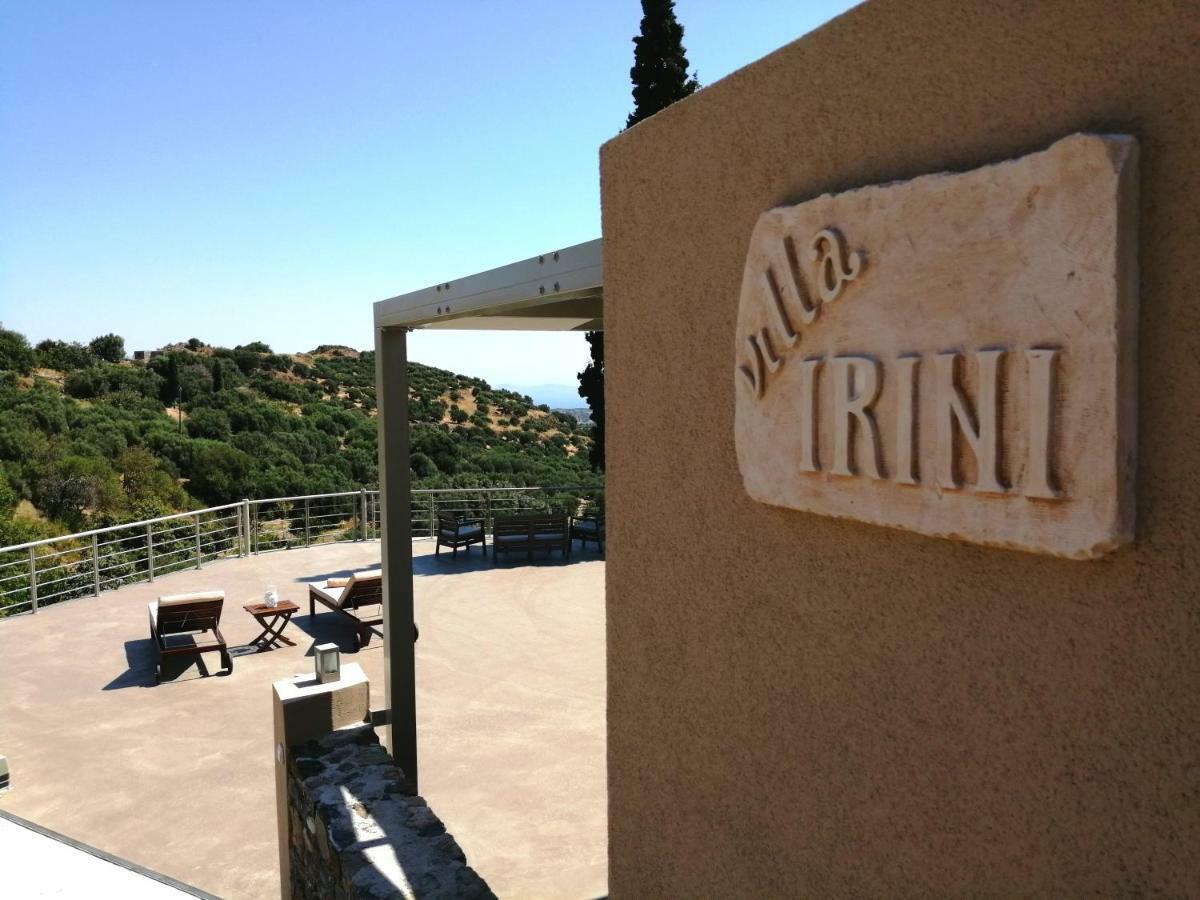 Villa Irini - Cretan Luxury Villa With Amazing View Paraspori  Eksteriør bilde