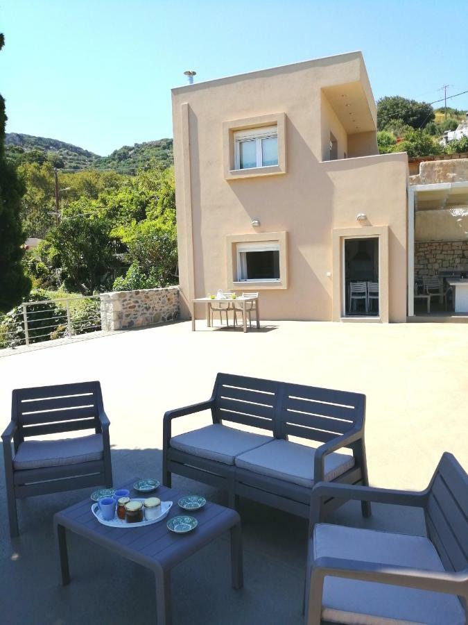 Villa Irini - Cretan Luxury Villa With Amazing View Paraspori  Eksteriør bilde