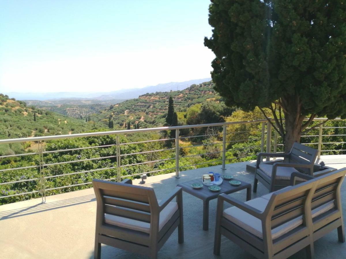 Villa Irini - Cretan Luxury Villa With Amazing View Paraspori  Eksteriør bilde
